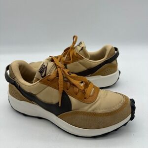Nike DH9523-200 Women Size 7 Shoes Tan Brown Waffle Debut Retro Low Top Sneakers